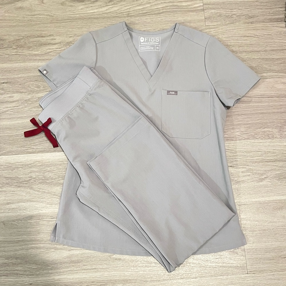 🫧 CEMENT Figs Scrub Set 🫧 LIMITED EDITION & SOLD OUT COLOR